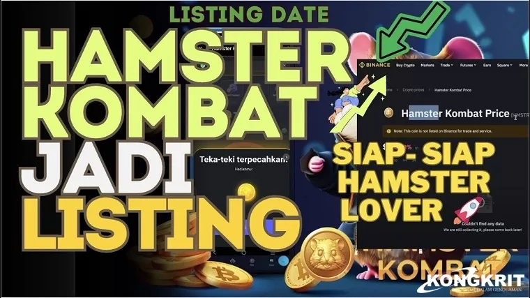 PENTING! Prospek Listing Hamster Combat dan Harga Token HMSTR di Binance. (Foto : Dok. istimewa)