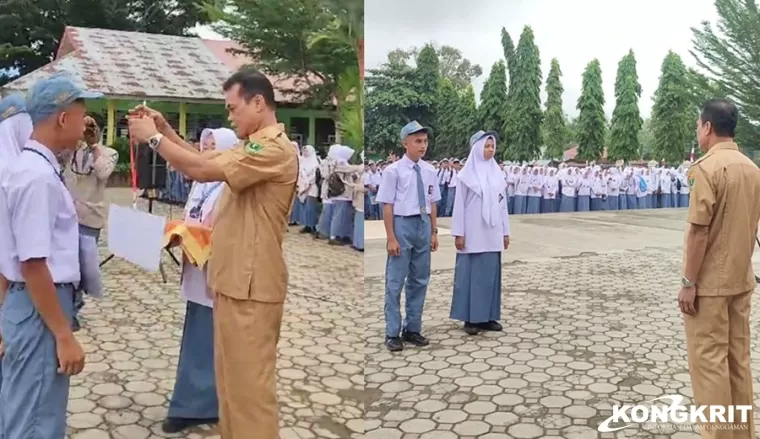 Suasana Hari Pertama Pelaksanaan Full Day Di SMAN 2 Sijunjung