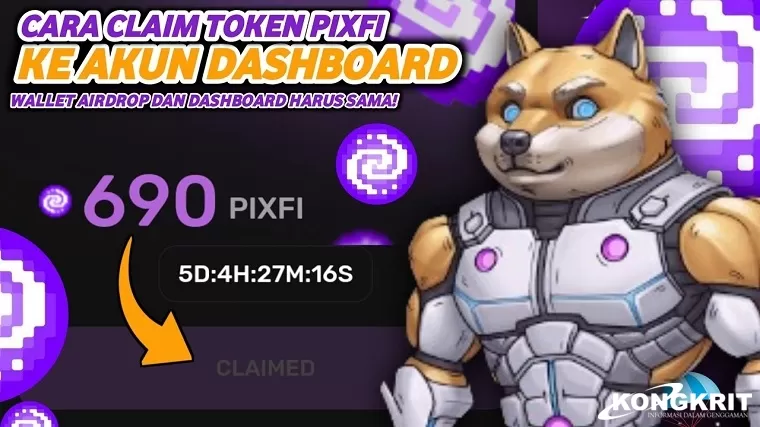 UPDATE! Cara Klaim Token PIXFI ke Akun Dashboard, Ini Syarat yang Harus Dipenuhi! (Foto: Dok.Istimewa)