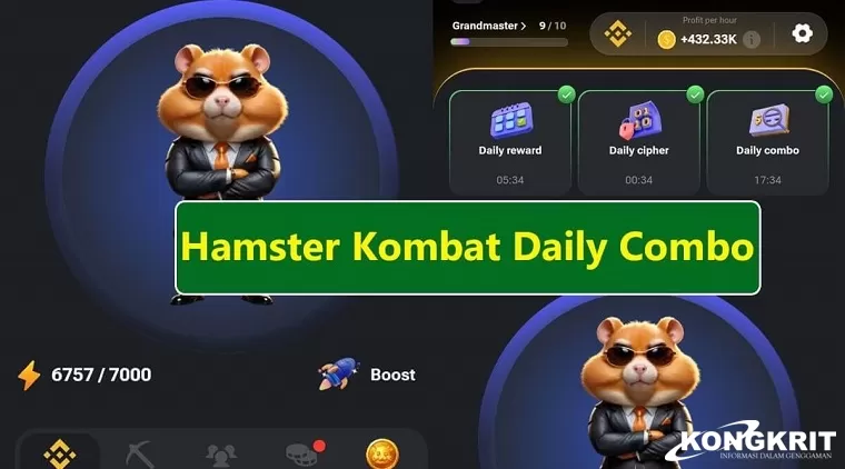UPDATE! Daily Combo dan Mini Game Hamster Kombat 26 Juli 2024, Ada Bonus 6 Juta Koin Gratis! (Foto: Dok.Istimewa)