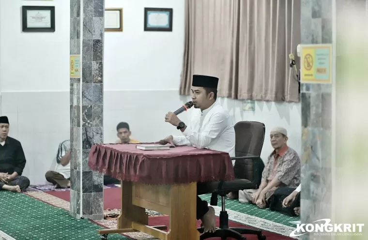 Wawako Solok Hadiri Tabligh Akbar Peringatan Tahun Baru Islam 1446 H di Masjid Nurul Falah