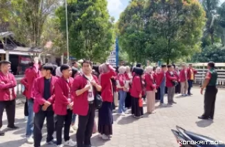 Babinsa Koramil 03Sungai Sariak Hadiri Penyambutan Mahasiswa KKN di Nagari Balah Aie Utara