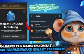 Cara Mengatasi Hamster Combat Tidak Terhubung ke Wallet Telegram, Gak Pake Aplikasi Tambahan! (Foto : Dok. Istimewa)