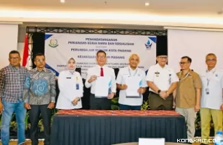 Perumda Air Minum Kota Padang dan Kejari Padang Teken MoU Kerjasama Hukum