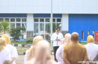 RSUD Serambi Madinah Resmi Beroperasi, Wali Kota Solok Beri Arahan dalam Apel Pagi Perdana