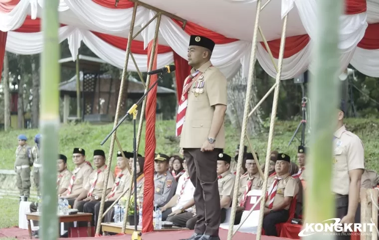 Audy Joinaldi Dorong Peningkatan Kualitas Pembina Pramuka dalam Karang Pamitran Cabang Kota Solok