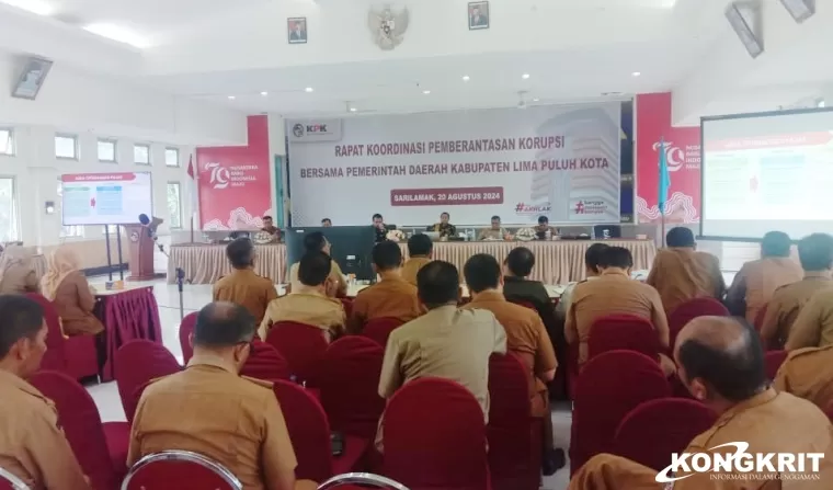 Bupati Lima Puluh Kota Tekankan Kolaborasi KPK dan Pemerintah Daerah dalam Pemberantasan Korupsi