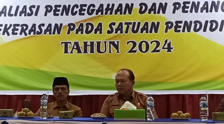 Bupati Safaruddin Buka Kegiatan Sosialisasi Kekerasan pada Satuan Pendidikan