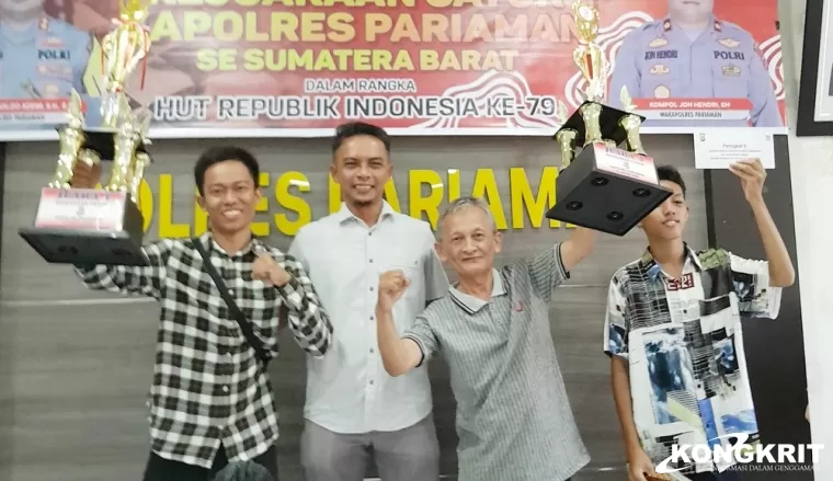 Harumkan Nama Daerah, Atlet Catur Sijunjung Raih Juara di Kejuaraan Catur Kapolres Pariaman