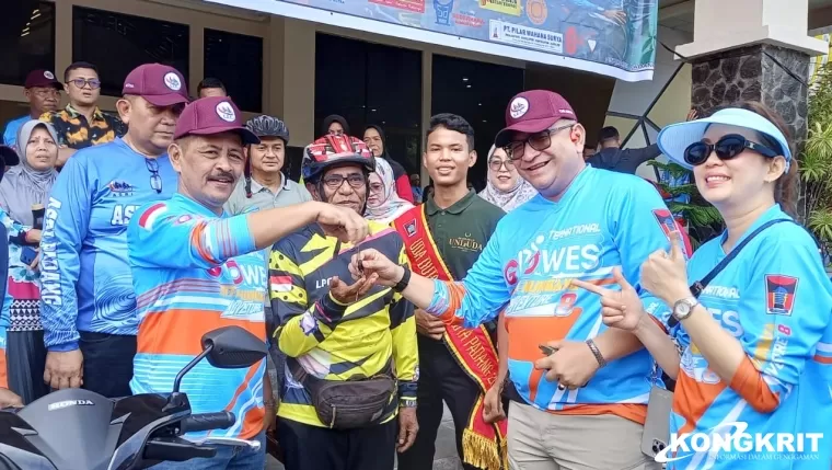 HJK Padang ke-355 Apri Siswandi Menangkan Doorprize Sepeda Motor di Gowes Adventure 2024