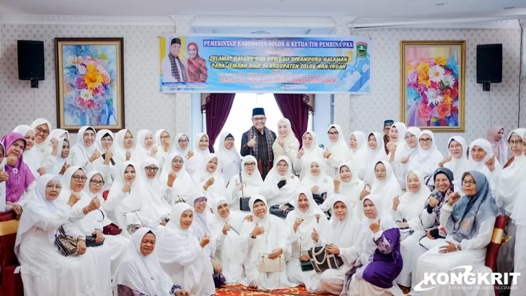 Pemkab Solok Gelar Silaturahmi dan Refleksi Spiritual bersama Jamaah Haji Kloter 15 dan 17