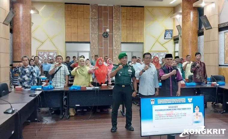 Tingkatkan Keamanan, Kota Padang Gelar Sosialisasi Pengawasan Orang Asing