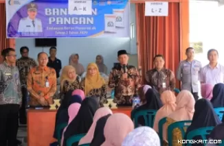 Bupati Pasaman, Sabar AS Luncurkan Penyerahan Cadangan Pangan Perdana di Sumatera Barat