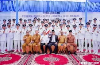 Bupati Solok Resmikan Perpanjangan Jabatan 49 Wali Nagari dan Tiga Gedung Pemerintahan Baru