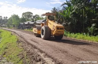 Dinas PUPR Kepulauan Mentawai Percepat Penyelesaian Jalan Desa Rogdog - Matotonan