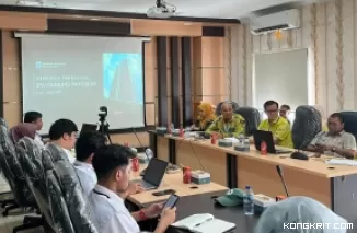 Direktur Air Minum Kementerian PUPR Tinjau Instalasi Pengolahan Air Minum Gunung Pangilun