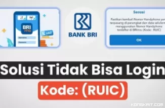 Nasabah BRI Wajib Tahu, Solusi Lengkap Atasi Login BRImo Muncul Kode RUIC. (Foto : Dok. Istimewa)