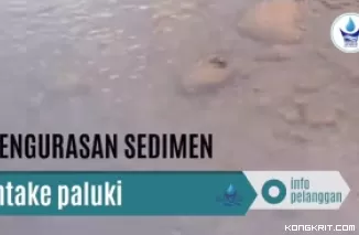 Pengerukan Sedimen di Intake Paluki, Perumda AM Padang Upayakan Normalisasi Pasokan Air