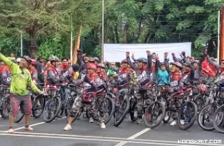 Ribuan Pesepeda Ramaikan Padang Gowes Adventure 2024 dalam Peringatan HJK ke-355