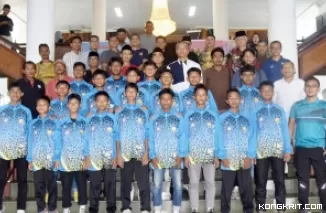 Roberia Lepas Kontingen SMPN 1 Pariaman Berlaga di GSI Tingkat Sumbar