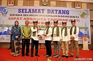 Wali Kota Padang Resmi Buka RAT Koperasi Karyawan Perumda AM Kota Padang Tahun Buku 2023