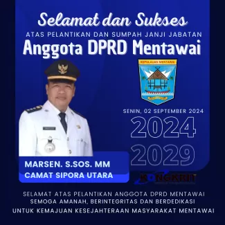 Pelantikan DPRD Mentawai 3