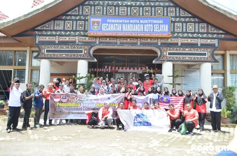 Camat Mandiangin Koto Selayan Apresiasi Kolaborasi PMI dan Bulan Sabit Merah Malaysia (Foto: Dok.Istimewa)