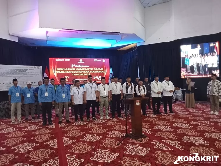 Deklarasi Kampanye Damai untuk Pemilihan Walikota dan Wakil Walikota Payakumbuh 2024 (Foto: Dok.Istimewa)