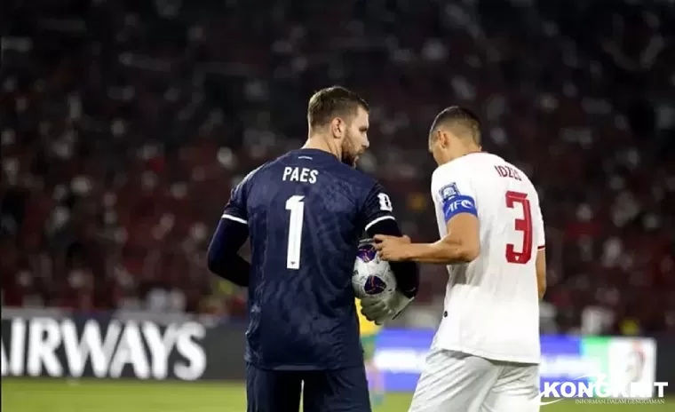 Hasil Kualifikasi Piala Dunia: Indonesia vs Australia 0-0, Maarten Paes Jadi Man of The Match (Foto: Dok.Istimewa)