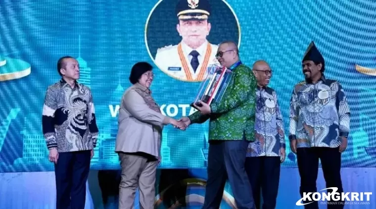 Kota Padang Menoreh Sejarah Baru dengan Penghargaan Bergengsi Green Leadership Nirwasita Tantra (Foto: Dok.Istimewa)