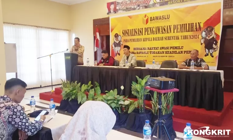 Panwascam Guguk Panjang Gelar Sosialisasi Pengawasan Pilkada Serentak 2024 di Bukittinggi