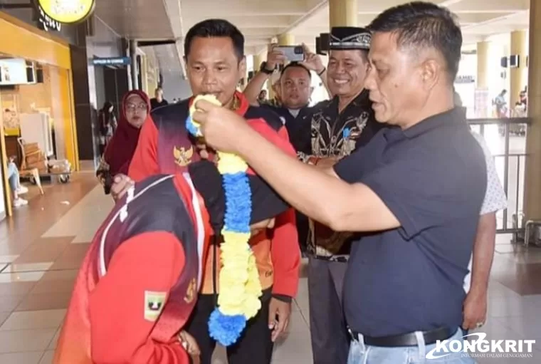 Pemko Pariaman Sambut Hangat Kedatangan Atlet Sepatu Roda Usai Raih Medali di PON XXI Aceh-Sumut (Foto: Dok.Istimewa)