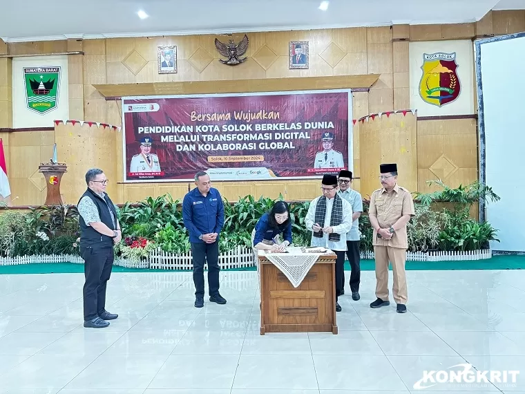 Perkenalkan Era Baru Pendidikan, Pemko Solok Launching Program Pelatihan Coding (Foto: Dok.Istimewa)