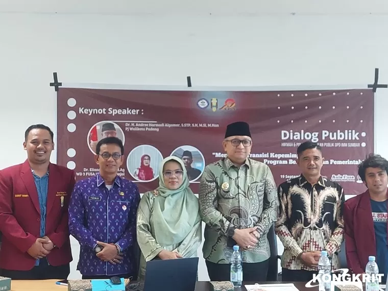 Pj Wali Kota Padang Ajak Mahasiswa Berperan Aktif dalam Sukseskan Pilkada 2024 (Foto: Dok.Istimewa)