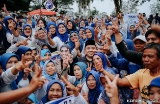 Emiko-Irwan Dapat Nomor 2, Warga Kabupaten Solok Sambut dengan Sorak Kemenangan (Foto: Dok.Istimewa)