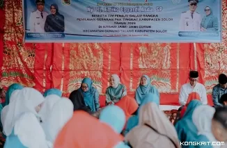 Ketua TP-PKK Kabupaten Solok Hadiri Penilaian Gerakan PKK di Nagari Jawi-Jawi Guguak (Foto: Dok.Istimewa)