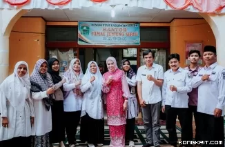 Ketua TP-PKK Kabupaten Solok Resmikan Program Air Bersih untuk Warga Junjung Sirih (Foto: Dok.Istimewa)