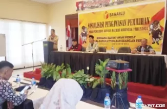 Panwascam Guguk Panjang Gelar Sosialisasi Pengawasan Pilkada Serentak 2024 di Bukittinggi