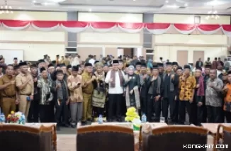 Pengurus ForKAN Kabupaten Solok Periode 2024-2029 Resmi Dikukuhkan, Bupati Solok Jabat Pucuak Undang