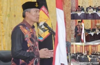 Pj Wali Kota Pariaman Sampaikan Nota Penjelasan KUA dan PPAS 2024, Pendapatan Daerah Alami Peningkatan (Foto: Dok.Istimewa)