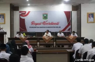 PJS Bupati Solok Pimpin Rapat Koordinasi Bersama Jajaran Pemda Kabupaten Solok (Foto: Dok.Istimewa)