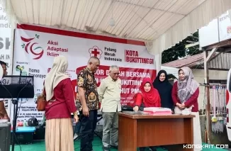 PMI Bukittinggi Rayakan HUT ke-79 dengan Donor Darah Massal, 118 Kantong Darah Terkumpul (Foto: Dok.Istimewa)