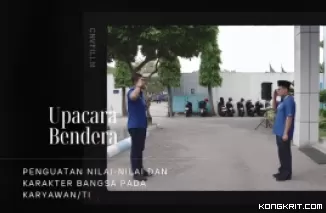 Upacara Bendera Perumda Air Minum Kota Padang, Dedikasi dan Integritas Karyawan Jadi Fokus Utama (Foto: Dok.Istimewa)