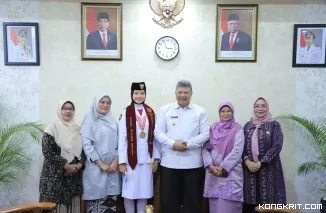 Wali Kota Solok Sambut Kepulangan Paskibraka Nasional Asal Solok dengan Penuh Haru (Foto: Dok.Istimewa)