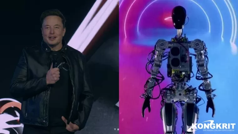 Elon Musk Resmi Luncurkan Optimus, Robot Humanoid Masa Depan dari Tesla