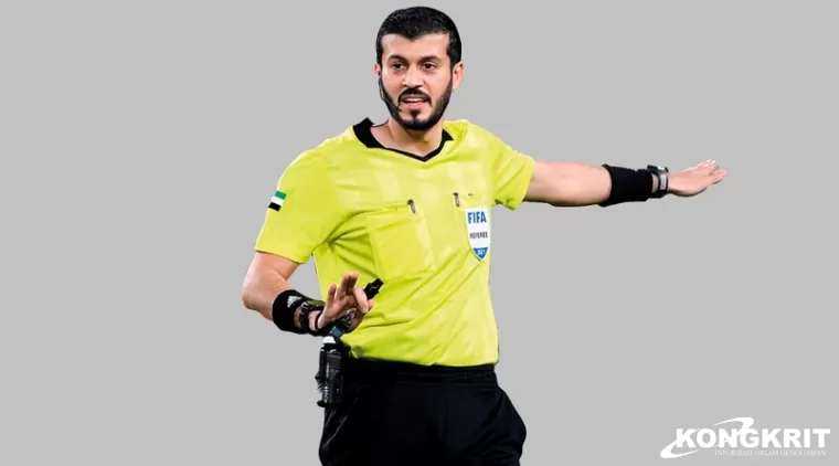 Ditunjuk sebagai Wasit Laga Timnas Indonesia vs Tiongkok, Siapa Sebenarnya Omar Al Ali ?