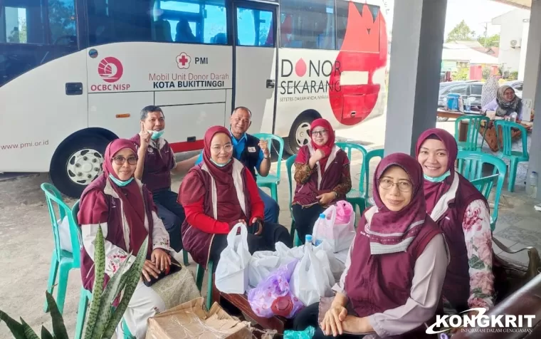 IDI Kabupaten Agam Gelar Donor Darah Bersama UDD Syarial Leman PMI Bukittinggi