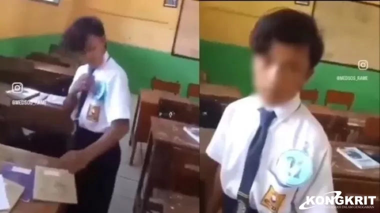 Ogah Kerjain Tugas, Video Siswa SMP di Pasuruan Debat dengan Gurunya Viral di Sosial Media