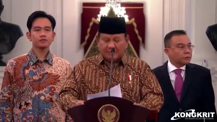 Presiden Prabowo Subianto Bentuk Tiga Kementerian Pendidikan dalam Kabinet Merah Putih