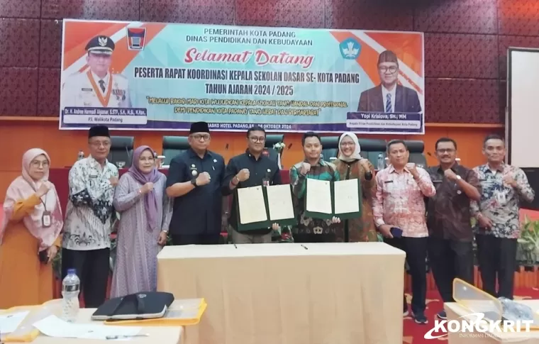 Rakor Kepala Sekolah SD Kota Padang, Kolaborasi Demi Pendidikan Berkualitas